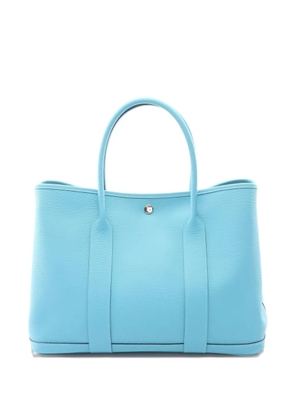 Hermès Pre-Owned 2019 PM Garden Party leather tote bag - Blue