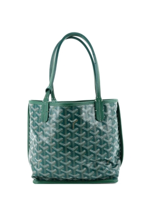 Goyard Pre-Owned Anjou Reversible Tote Coated Canvas Mini satchel - Green