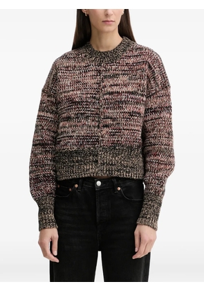 Barbour Saima crew-neck long-sleeve sweater - Black