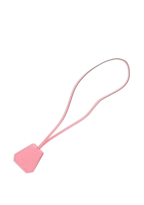 Hermès Pre-Owned 2020s leather hat clip - Pink