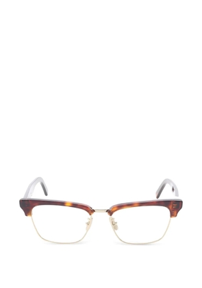 Celine Pre-Owned 2020s browline-frame glasses - Brown