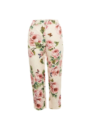 Dolce & Gabbana Pre-Owned printed trousers - Pink