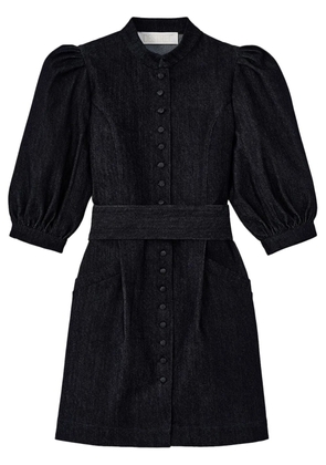 DESTREE Amoako cotton-blend dress - Blue