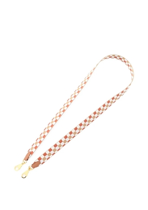 Hermès Pre-Owned 2022 Maxi Bandoulière Quadrille strap - Neutrals