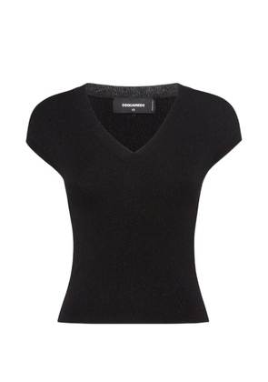 DSQUARED2 V-neck short-sleeves T-shirt - Black