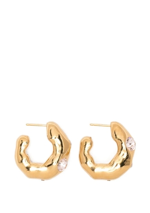 Forte Forte post-back fastening earrings - Gold
