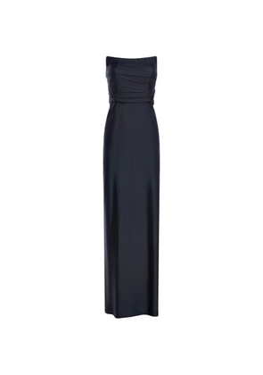 ROOM76 strapless draped maxi dress - Black