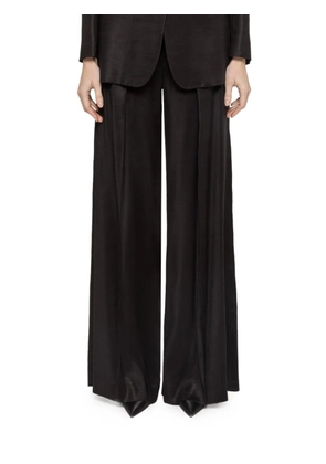 NISSA high-rise palazzo pants - Black