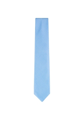 Brioni patterned tie - Blue