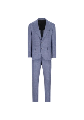 Brunello Cucinelli single-breasted suit - Blue