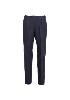 Ermenegildo Zegna Vintage pleat-detail trousers - Blue
