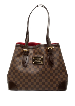 Louis Vuitton Pre-Owned 2007-2012 Damier Ebene Hampstead MM tote bag - Brown