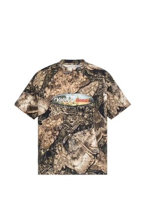 ROA patterned T-shirt - Neutrals