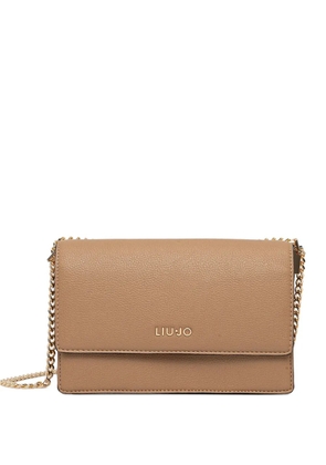 LIU JO chain strap cross body bag - Neutrals