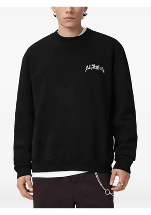 AllSaints Descent logo sweatshirt - Black