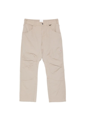 ROA Crimp Shaped cotton trousers - Neutrals