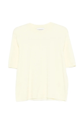 BOMPARD crew-neck short-sleeve top - Yellow