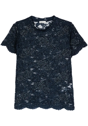 P.A.R.O.S.H. corded-lace blouse - Blue
