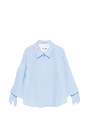 Le Sarte Pettegole sleeve tie shirt - Blue
