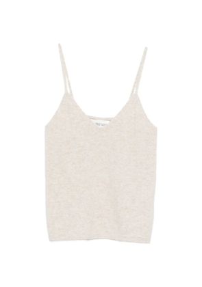 BOMPARD V-neck strap top - Neutrals