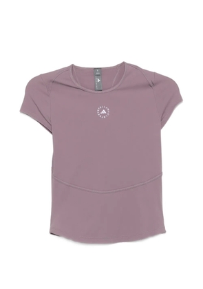 adidas logo T-shirt - Purple