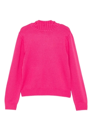 Charles Jeffrey Loverboy merino high-neck sweater - Pink