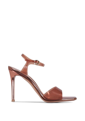 Gianvito Rossi square-toe heeled sandals - Pink