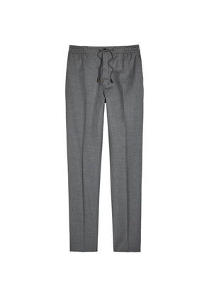 slowear drawstring-waist trousers - Grey