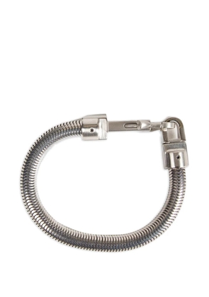 Rick Owens snake metal bracelet - Silver