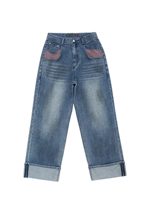 Andersson Bell rolled-up jeans - Blue