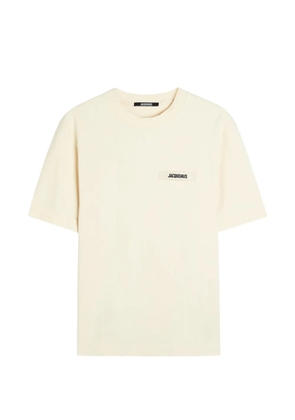 Jacquemus patch T-shirt - Neutrals