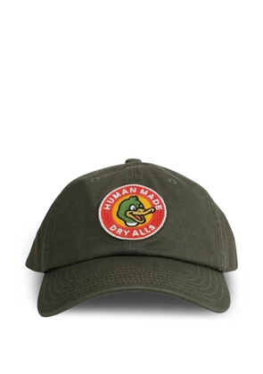 Human Made patch-detail baseball hat - Green