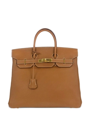 Hermès Pre-Owned 2001 32 Haut a Courroies leather handbag - Brown