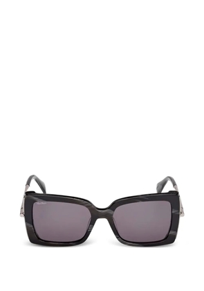 Max Mara geometric-frame sunglasses - Black