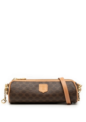 Celine Pre-Owned 2000-2026 Macadam Coated Canvas crossbody bag - Brown