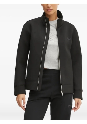 Karl Lagerfeld zip-up sweatshirt - Black