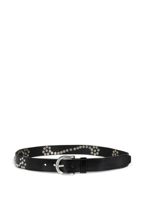OUR LEGACY star studded belt - Black