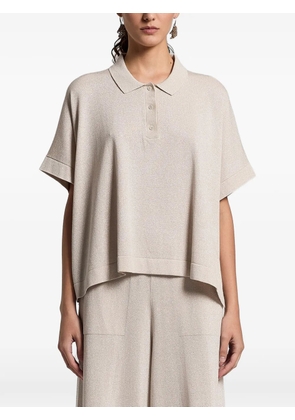 Peserico knitted polo shirt - Neutrals