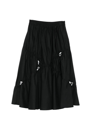 Moschino gathered tie skirt - Black