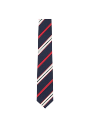 Thom Browne striped tie - Blue