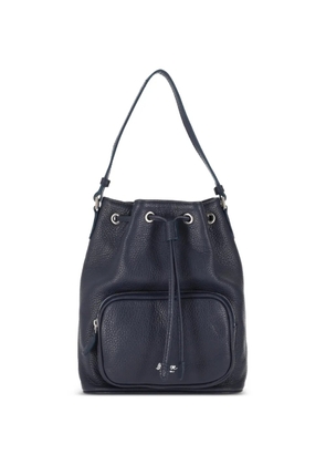 LA ROSE La Rose leather bucket bag - Blue