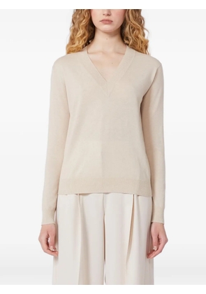 Weekend Max Mara V-neck sweater - Neutrals