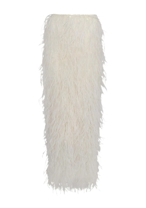 TWP Light As A Feather maxi skirt - White