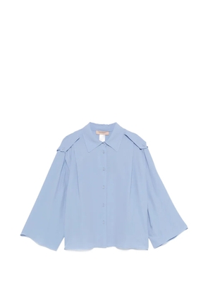TWINSET button shoulder blouse - Blue