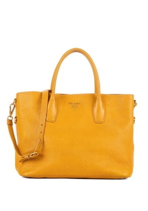 Prada Pre-Owned detachable-strap tote bag - Yellow