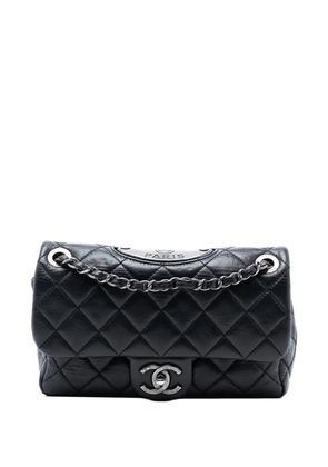 CHANEL Pre-Owned 2014 Paris Dallas Small Quilted Calfskin Flap crossbody bag - Black