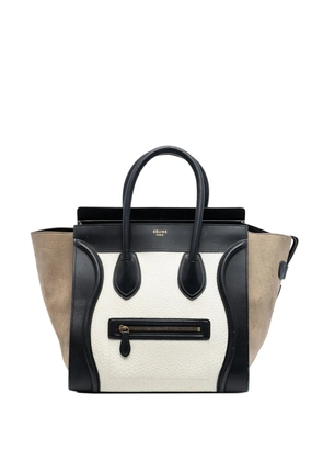 Celine Pre-Owned 2015 Mini Tricolor Leather Luggage tote bag - Multicolour