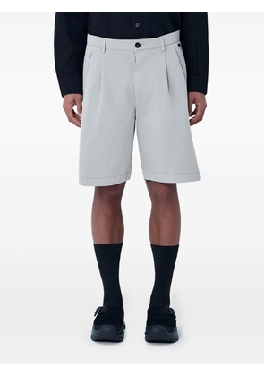 MOOS STUDIO pleated tailored shorts - Neutrals