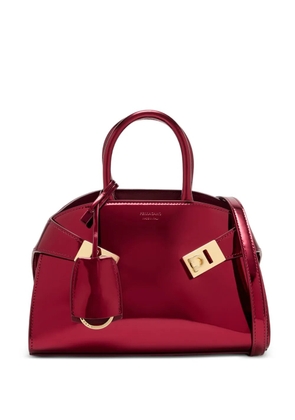 Ferragamo logo-detail tote bag - Red