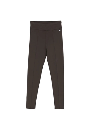 DEHA high-waisted seam leggings - Brown